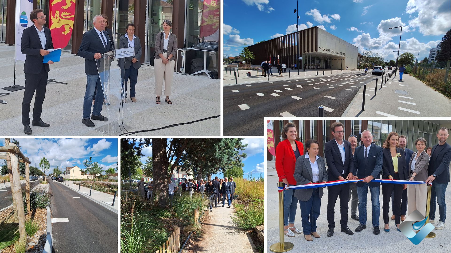 Inauguration au plateau du Madrillet !