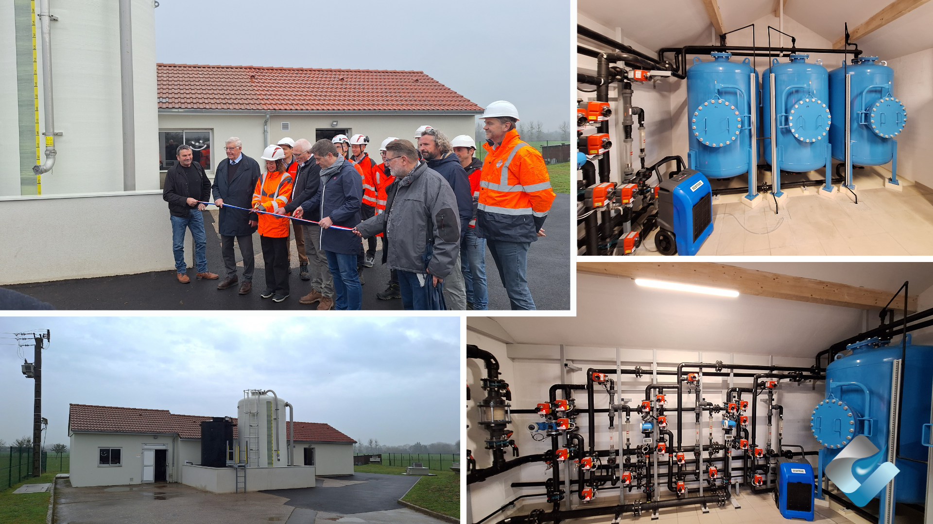 Nouvelle usine d’adoucissement de l’eau potable